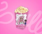 Popcorn Box Mockup on Canva - Party Favors Wrapper Mock Up, Party Templates - Just Drag & Drop
