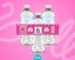 Party Favors Mockup Bundle on Canva, Chip bag, Juice Pouch, Water Bottle, Chocolate Bar, Candy Bar, Canva Frame Mockups - Drag and Drop